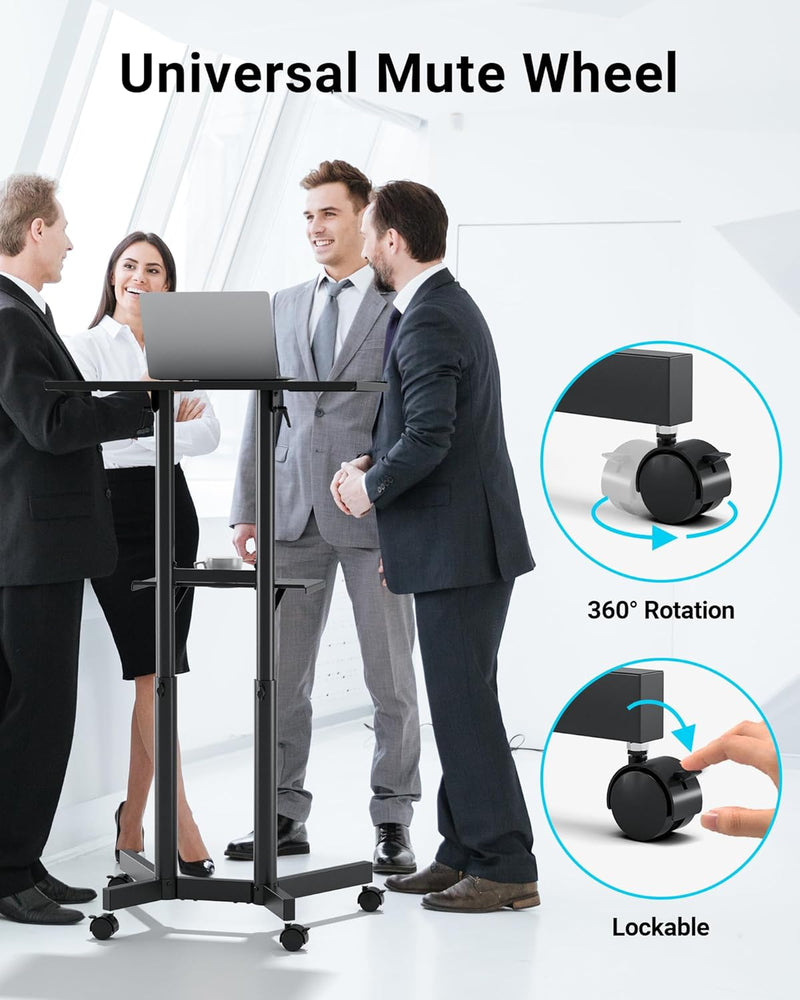 Mobile Laptop Desk 60 X 40CM Height