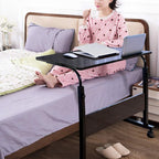 Adjustable Movable Wooden Laptop Table 71.5 to 91CM