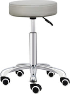 Adjustable Rolling Stool Chair with Wheels for Massage