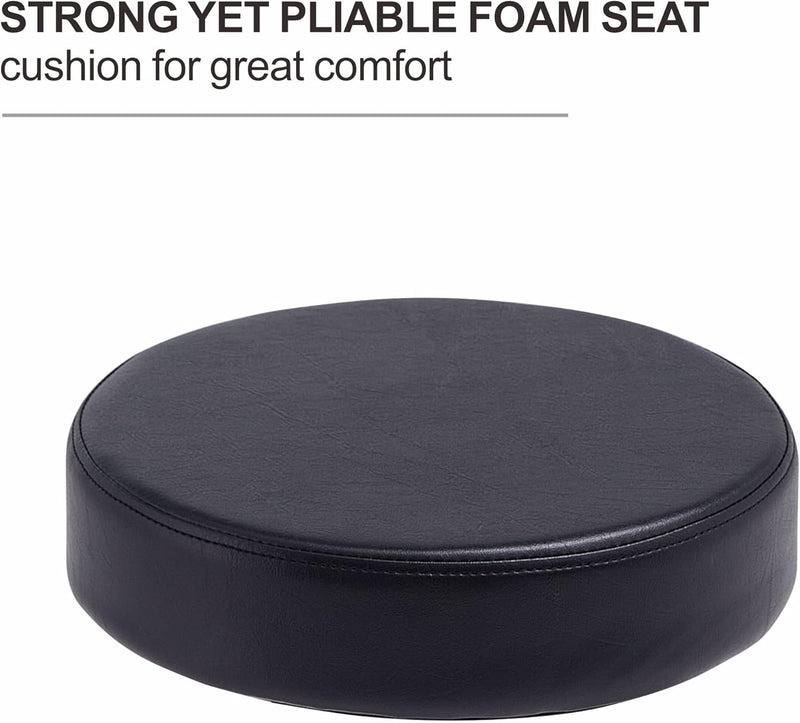 Adjustable Rolling Stool Chair with Wheels for Massage