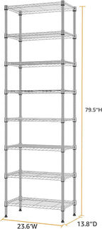 Adjustable Shelves Heavy Duty Wire Pantry Shelving