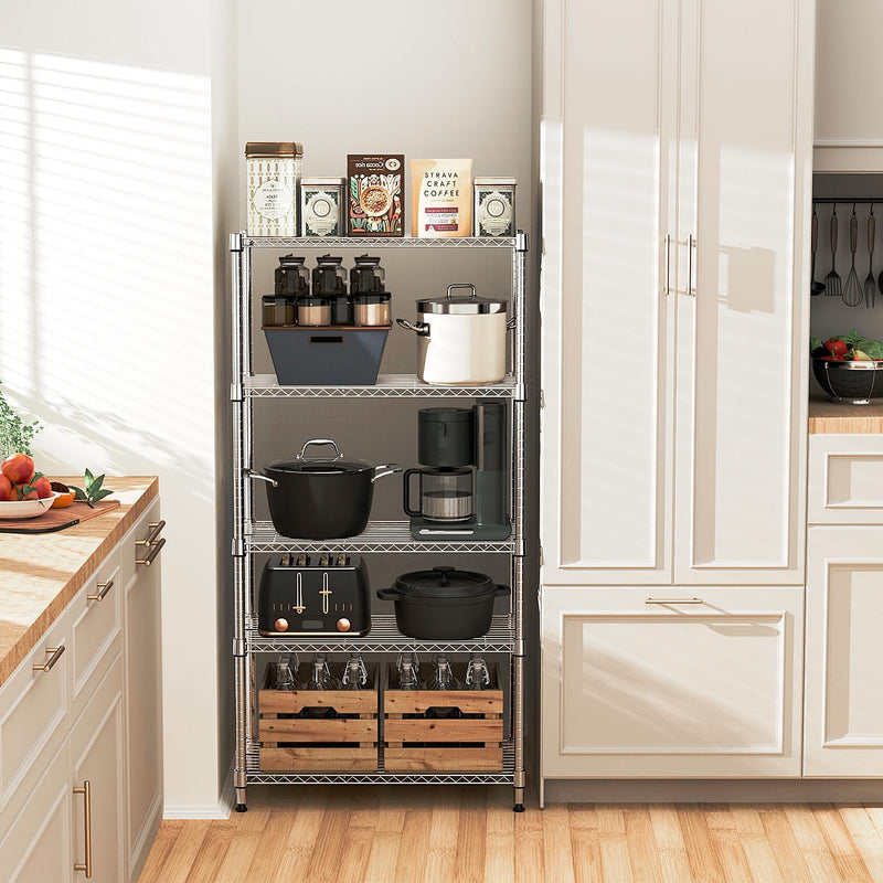 Adjustable Shelves Heavy Duty Wire Pantry Shelving