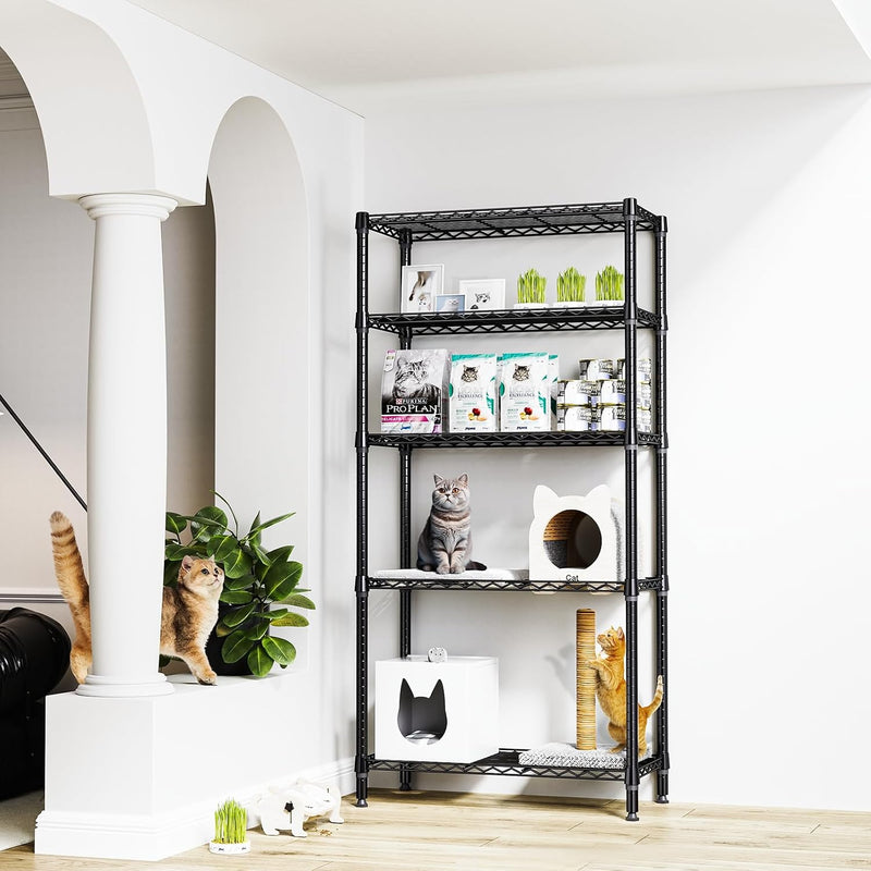 Adjustable Shelves Heavy Duty Wire Pantry Shelving