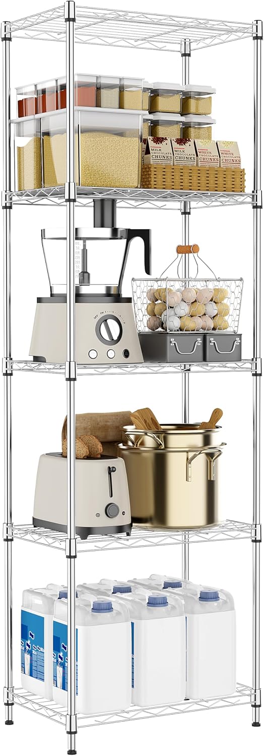 Adjustable Shelves Heavy Duty Wire Pantry Shelving