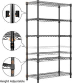 Adjustable Shelves Heavy Duty Wire Pantry Shelving