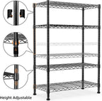 Adjustable Shelves Heavy Duty Wire Pantry Shelving