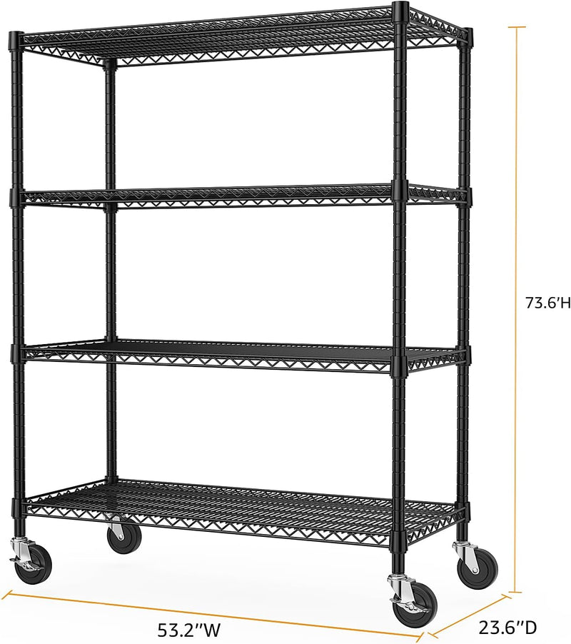 Adjustable Shelves Heavy Duty Wire Pantry Shelving