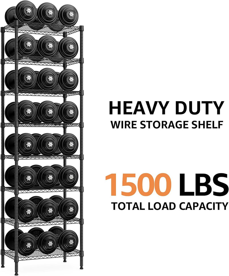 Adjustable Shelves Heavy Duty Wire Pantry Shelving