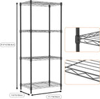 Adjustable Shelves Heavy Duty Wire Pantry Shelving