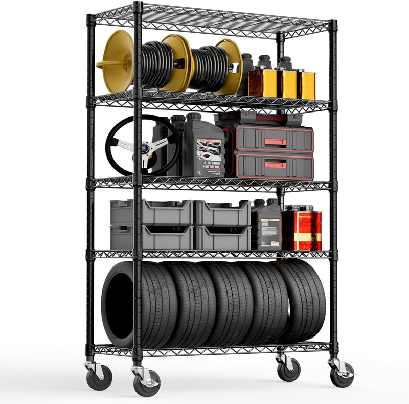 Adjustable Shelves Heavy Duty Wire Pantry Shelving