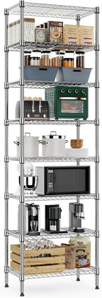 Adjustable Shelves Heavy Duty Wire Pantry Shelving