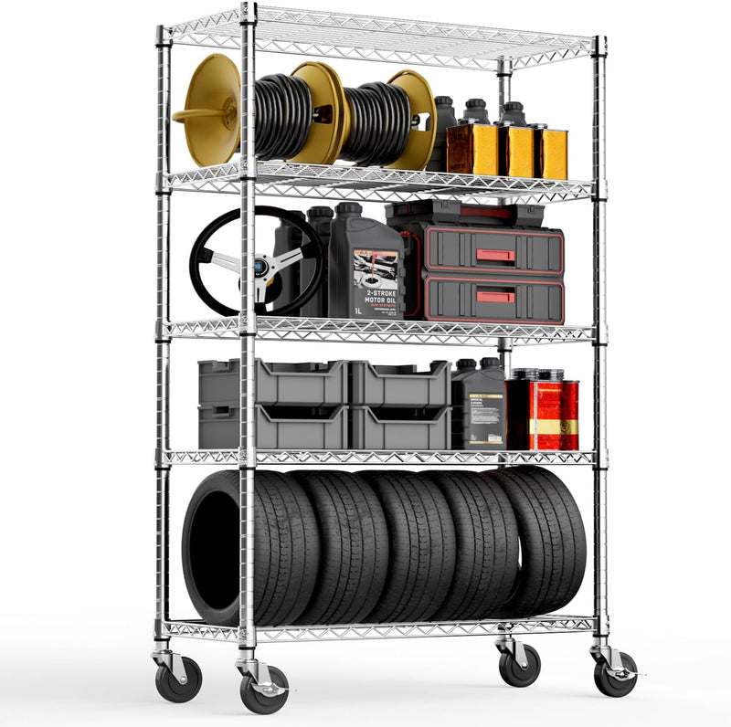Adjustable Shelves Heavy Duty Wire Pantry Shelving