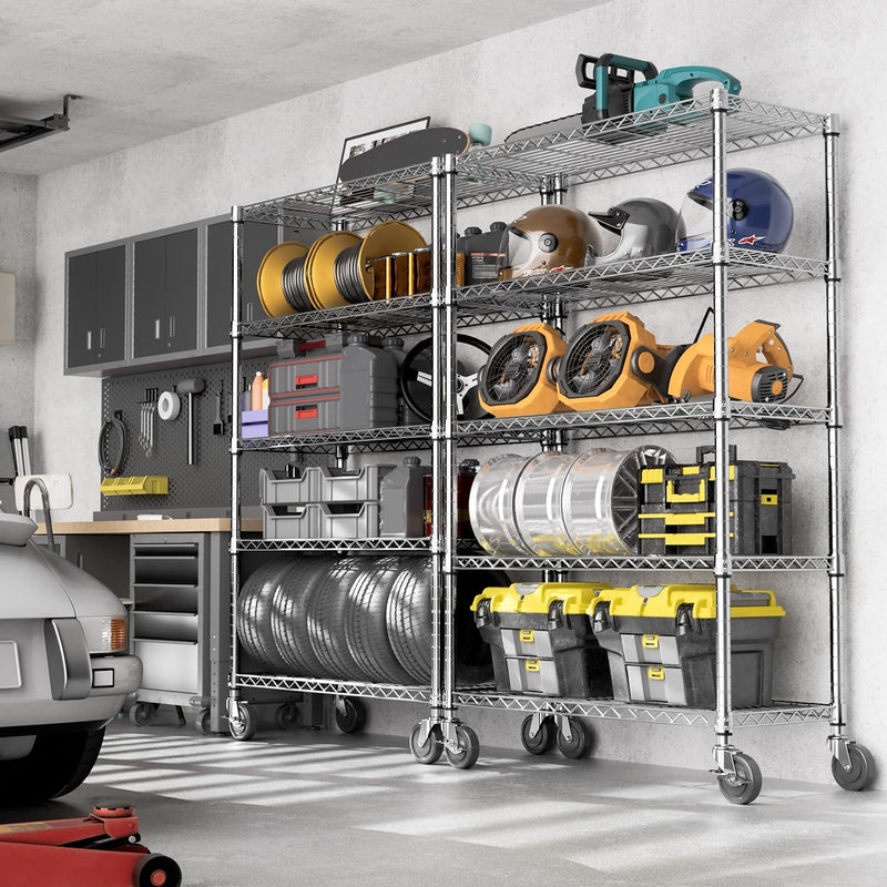 Adjustable Shelves Heavy Duty Wire Pantry Shelving