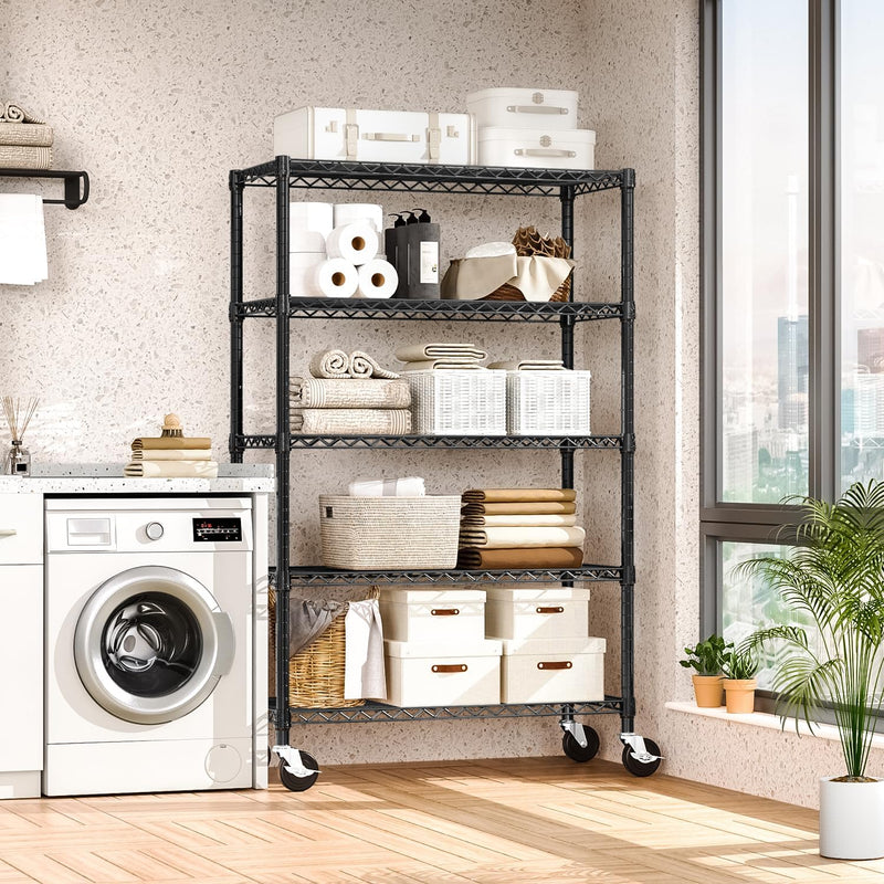 Adjustable Shelves Heavy Duty Wire Pantry Shelving
