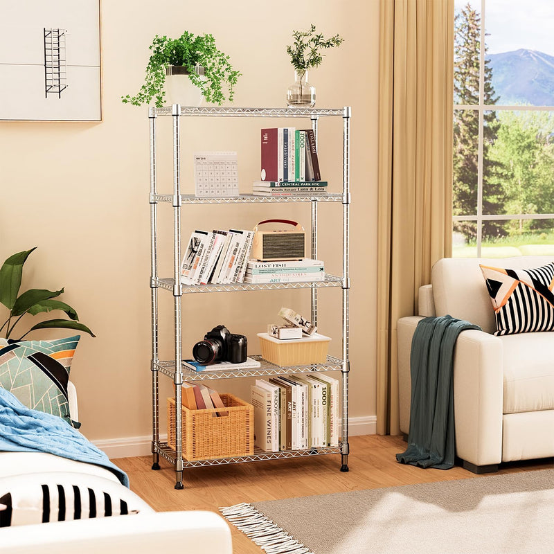 Adjustable Shelves Heavy Duty Wire Pantry Shelving
