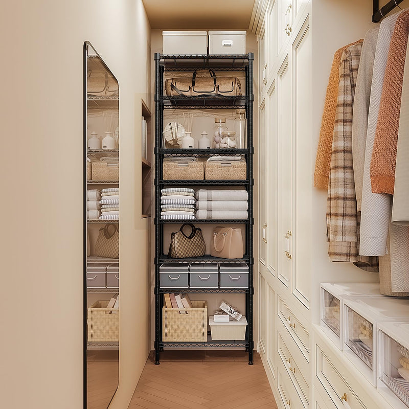 Adjustable Shelves Heavy Duty Wire Pantry Shelving