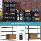 Adjustable Shelves Heavy Duty Wire Pantry Shelving