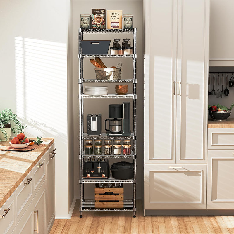 Adjustable Shelves Heavy Duty Wire Pantry Shelving