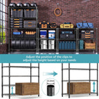 Adjustable Shelves Heavy Duty Wire Pantry Shelving