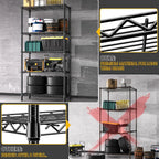 Adjustable Shelves Heavy Duty Wire Pantry Shelving