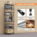 Adjustable Shelves Heavy Duty Wire Pantry Shelving