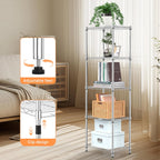 Adjustable Shelves Heavy Duty Wire Pantry Shelving