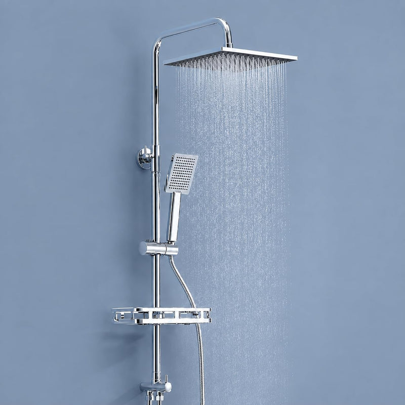 Adjustable Shower Riser Rail Kit