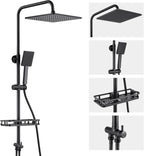 Adjustable Shower Riser Rail Kit
