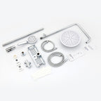 Adjustable Shower Riser Rail Kit