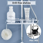 Adjustable Shower Riser Rail Kit