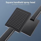 Adjustable Shower Riser Rail Kit