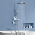 Adjustable Shower Riser Rail Kit
