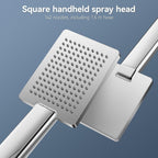 Adjustable Shower Riser Rail Kit