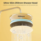 Adjustable Shower Riser Rail Kit