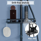 Adjustable Shower Riser Rail Kit