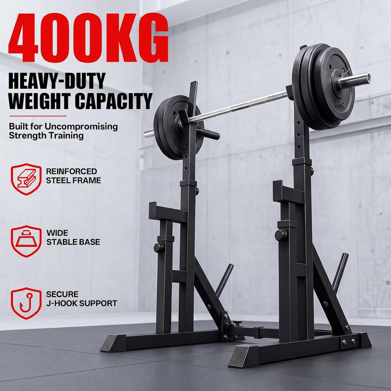 Adjustable Squat Rack 90-150CM Height