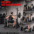 Adjustable Squat Rack 90-150CM Height