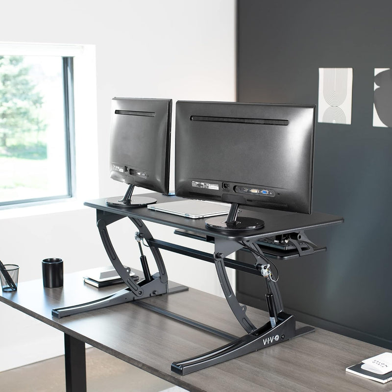 Adjustable Stand Up Desk Converter