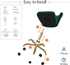 Adjustable Swivel Desk Chair with Base