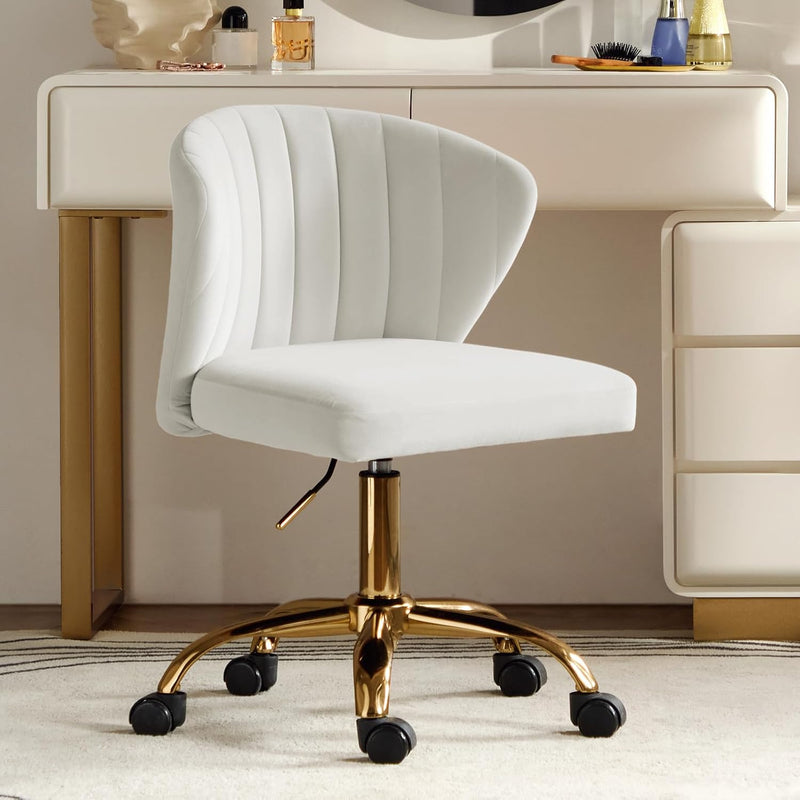 Adjustable Swivel Desk Chair with Base