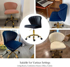 Adjustable Swivel Desk Chair with Base