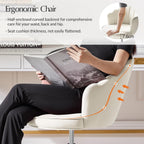 Adjustable Swivel Desk Chair with Base