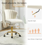 Adjustable Swivel Desk Chair with Base