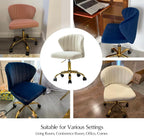 Adjustable Swivel Desk Chair with Base