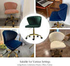 Adjustable Swivel Desk Chair with Base