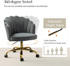 Adjustable Swivel Desk Chair with Base