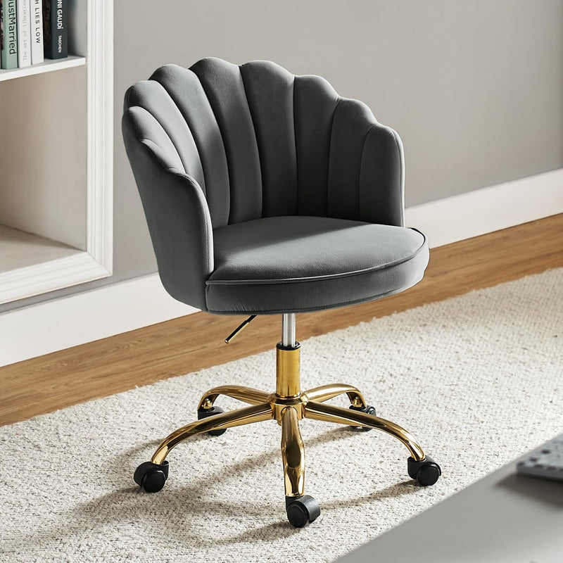 Adjustable Swivel Desk Chair with Base