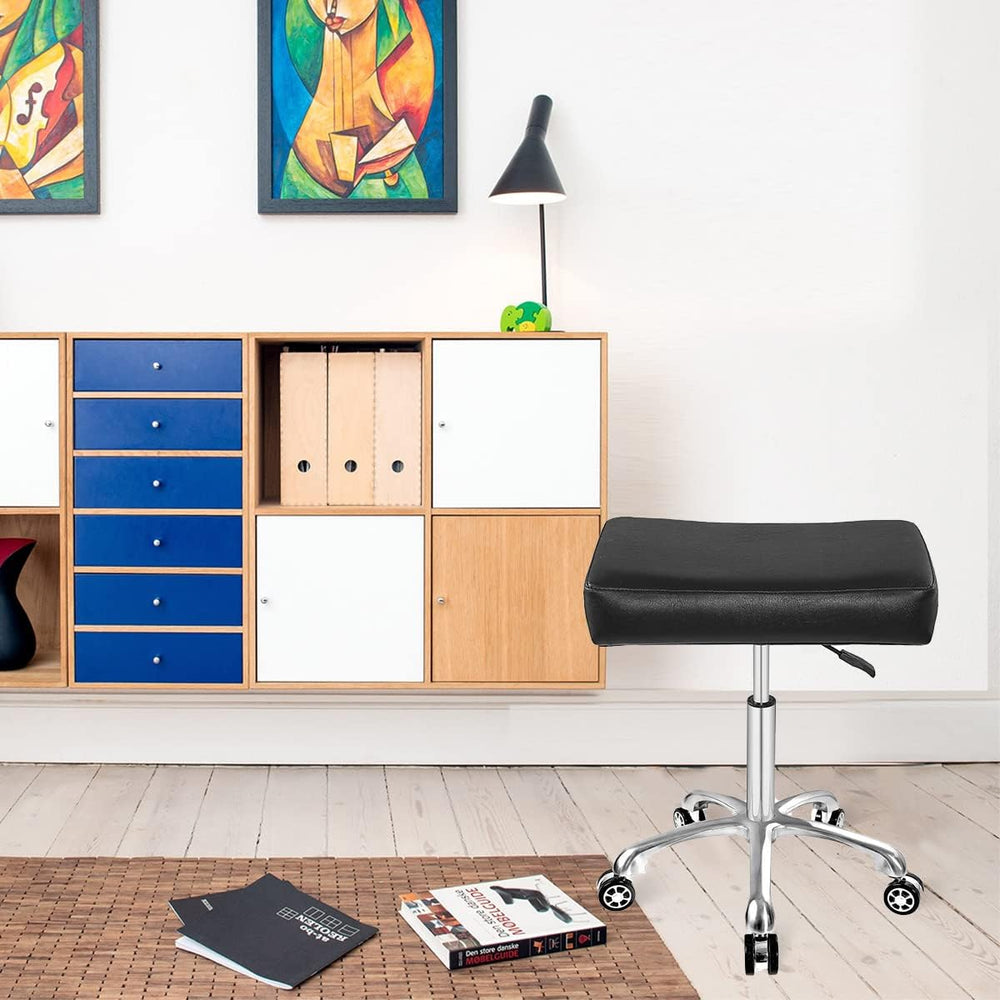 Adjustable Swivel Tall Metal Stool Chair for Office