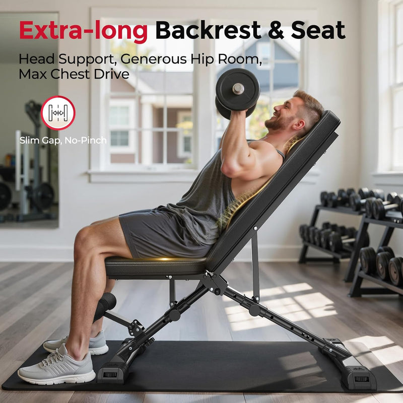 Adjustable Weight Bench 363KG Pro
