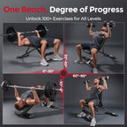 Adjustable Weight Bench 363KG Pro